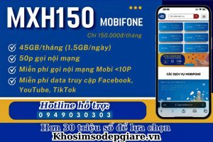 Gói cước Mobifone MXH150: Giải pháp tiết kiệm và linh hoạt